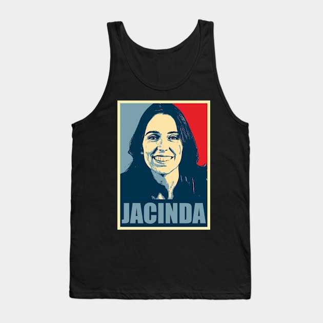 Jacinda Ardern Tank Top by lindadewit